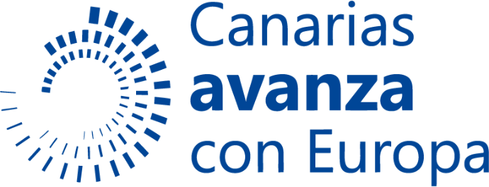 Logo de Canarias avanza con Europa